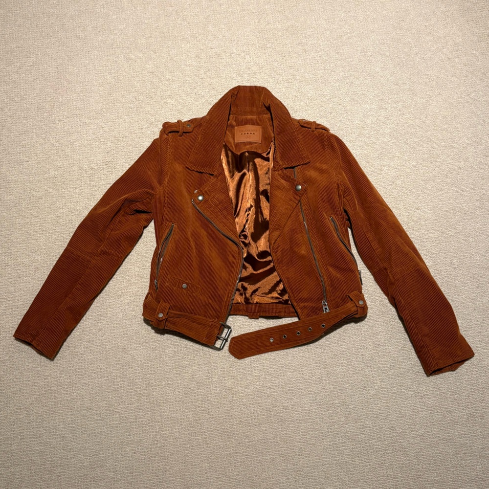[BLANKNYC] Corduroy Motorcycle Jacket